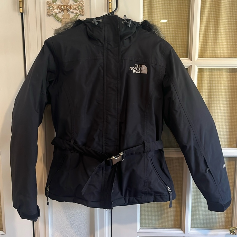 Patagonia 550 faux fur hooded jacket